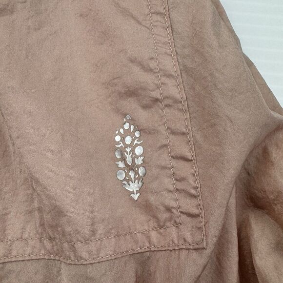 Free People Movement Lovin Life 3-in-1 Jogger Pants Pink XS High Waist Zip - Picture 7 of 12